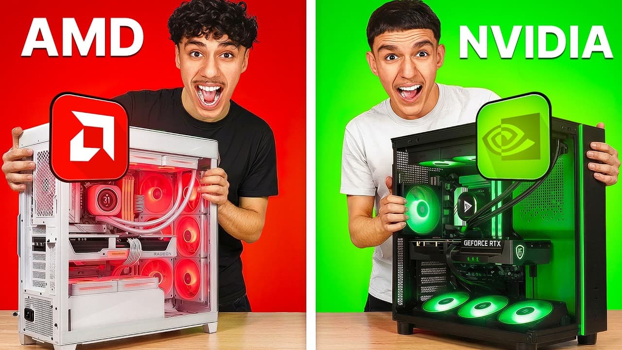 We Bought $800 AMD vs NVIDIA Gaming PCs