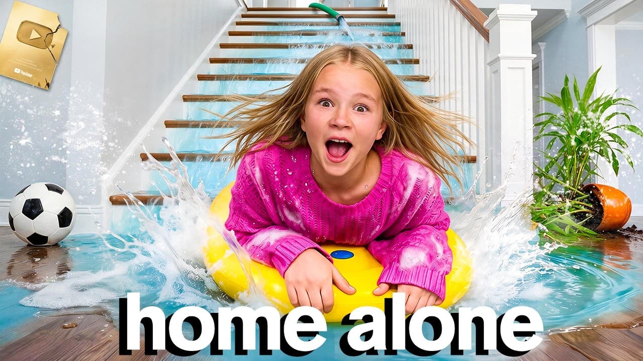 HOME ALONE Without Parents for 24 Hours *Security Cameras*